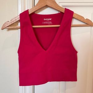 Stella seamless plunge tank top